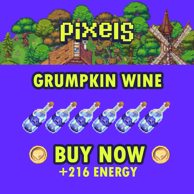 Grumpkin Wine For Sell 1=$0.03